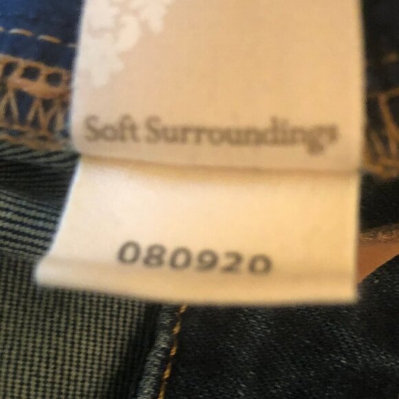 NWT Soft Surroundings The Ultimate High Rise Straight Cropped Jeans sz 4 - Picture 12 of 14